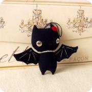 SALE - Halloween Bat Ornament PDF Pattern