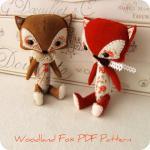Woodland Fox PDF Pattern