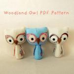 Woodland Owl PDF Pattern