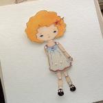 Tangerine - Articulated Paper Doll ..